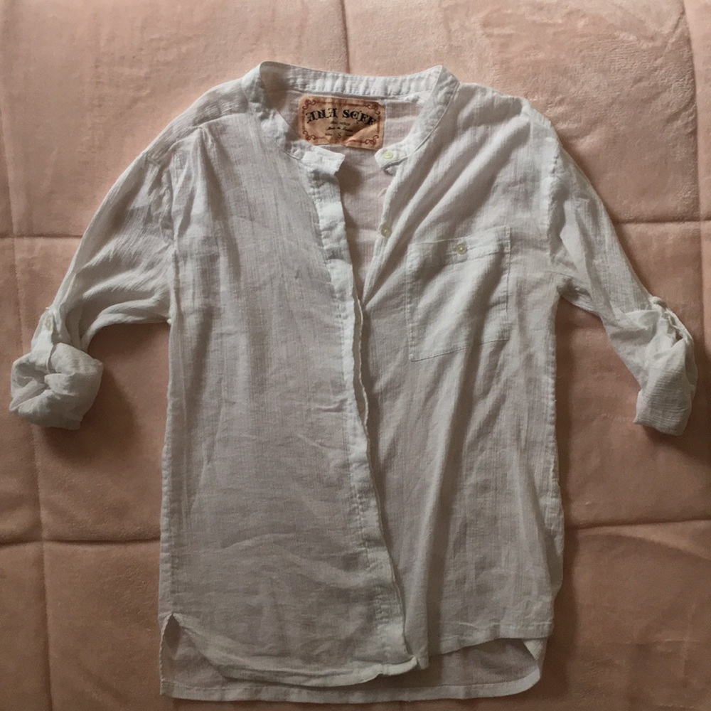 Breezy beach blouse